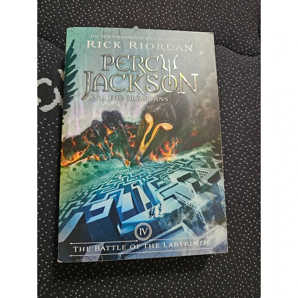 Percy Jackson The Battle of the Labyrinth Rick Riordan Book 4 Paperback 2014